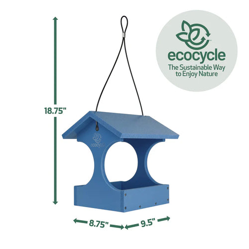0.85 Qt. Nature's Way EcoCycle Dine-n-Dash Bird Feeder