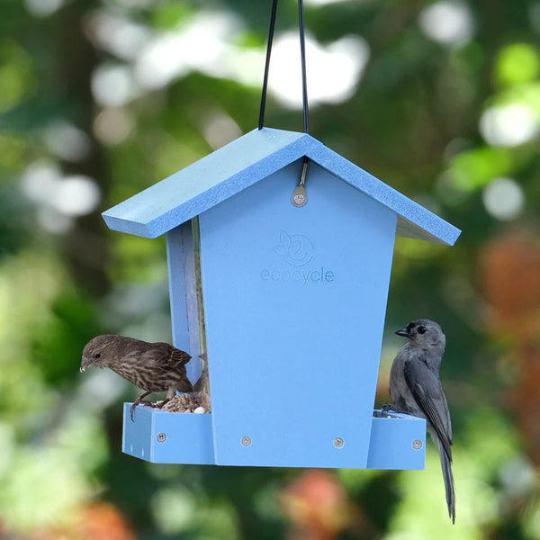 2.15 Qt. Nature's Way EcoCycle Bird Banquet Hopper Bird Feeder