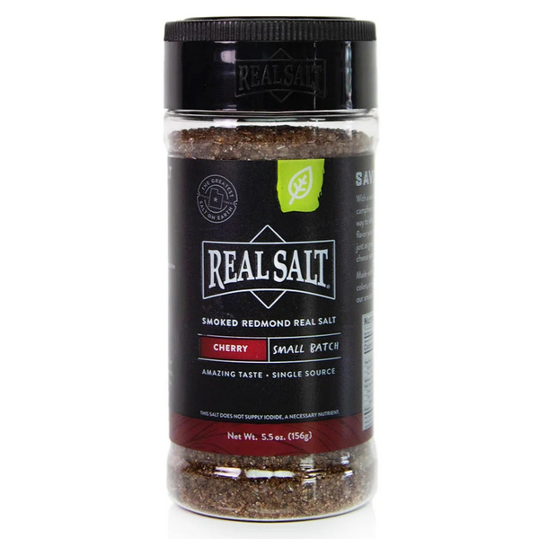5.5oz Redmond Real Salt Smoked  Cherry Seasoning