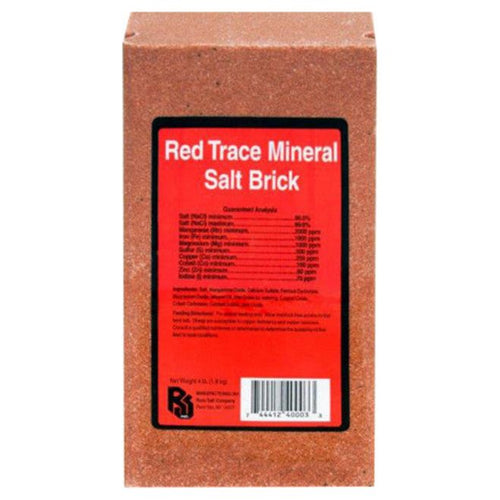 4lb Trace Mineral Salt Brick for Livestock – Comprehensive Mineral Supplement for Optimal Health