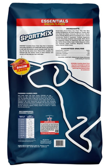 40 Lbs. SPORTMIX Bacon Essentials Dog Food