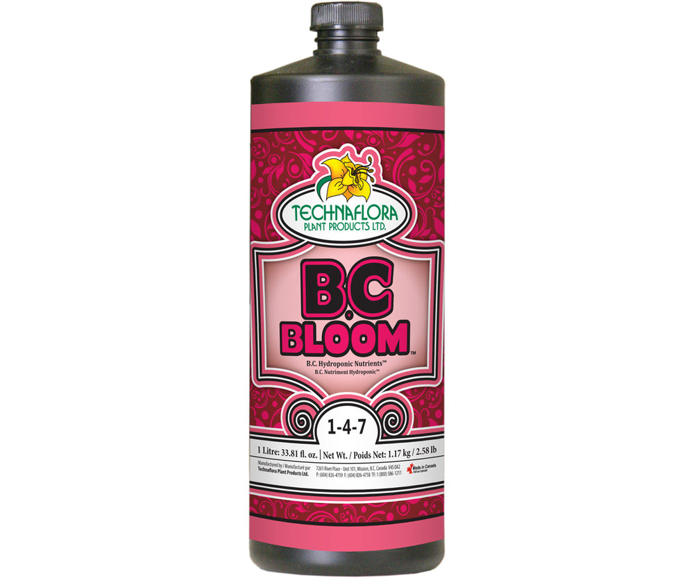 Technaflora B.C. Hydroponic Nutrients - Grow, Boost, and Bloom