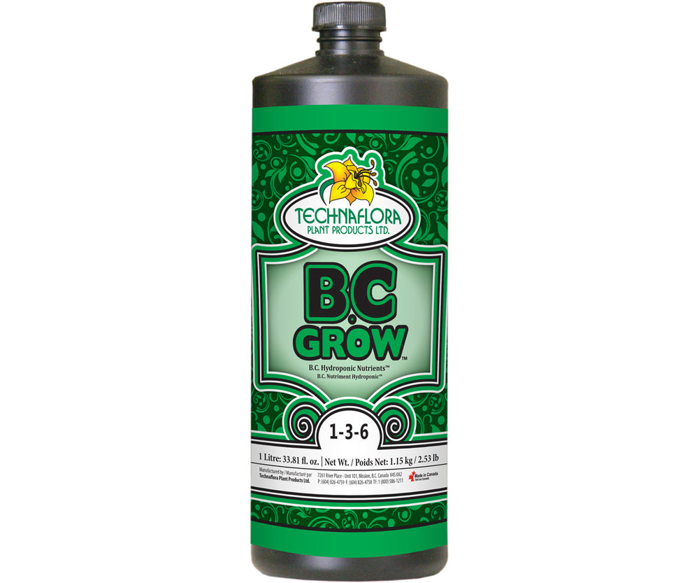 Technaflora B.C. Hydroponic Nutrients - Grow, Boost, and Bloom