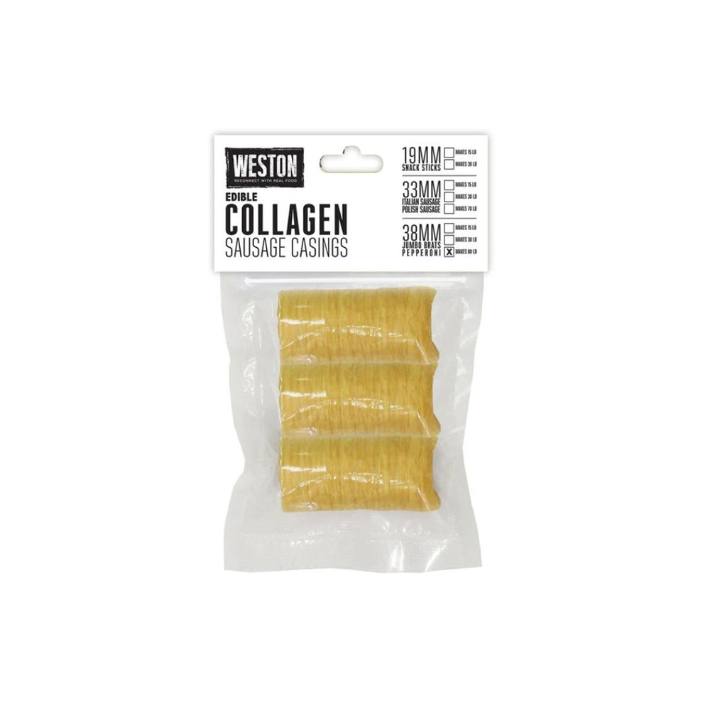 Weston 38mm Collagen Sausage Casing