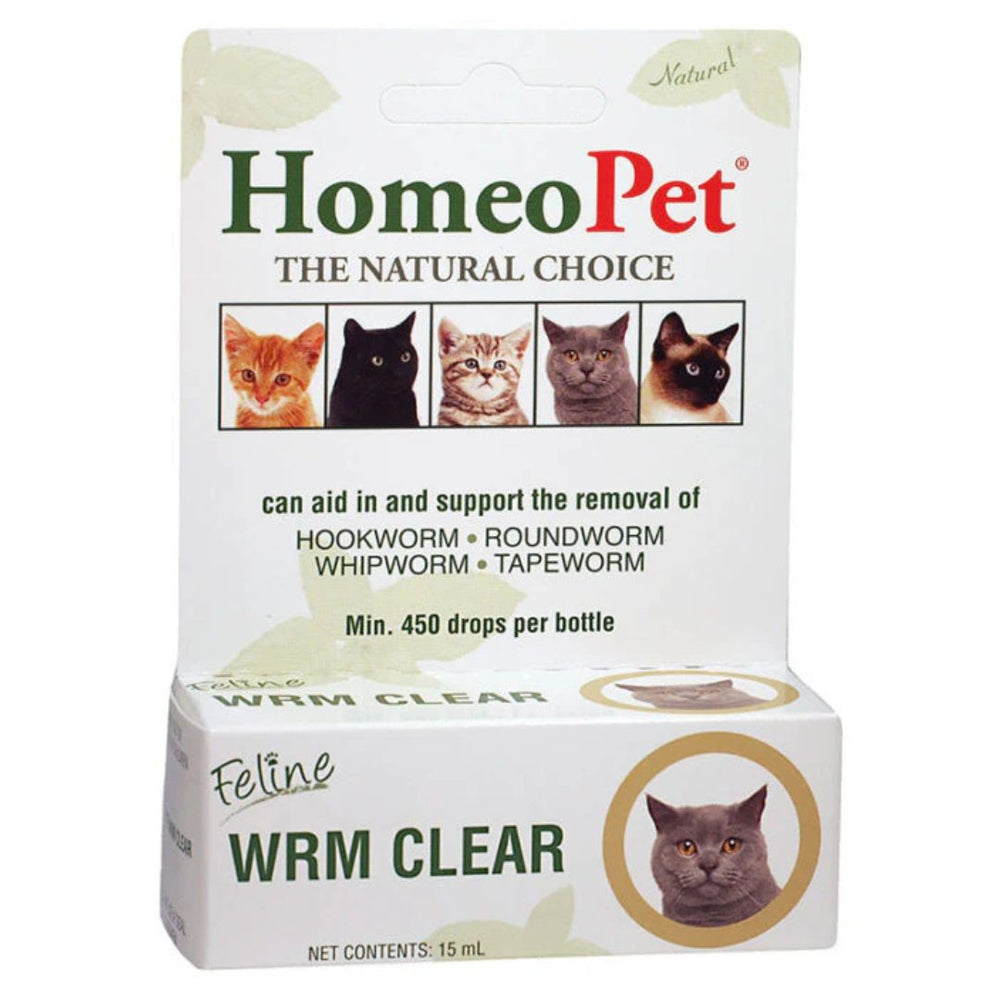 15mL Homeo Pet Worm Clear Medicine for Cats