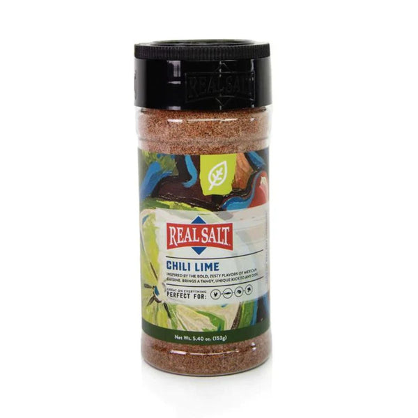 5.4oz Redmond Real Salt Chili Lime Salt Shaker