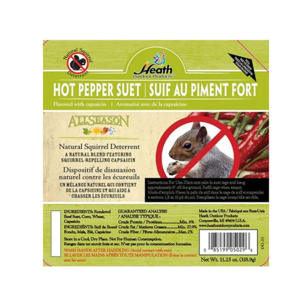 11.25oz Hot Pepper Suet Cake High-Energy