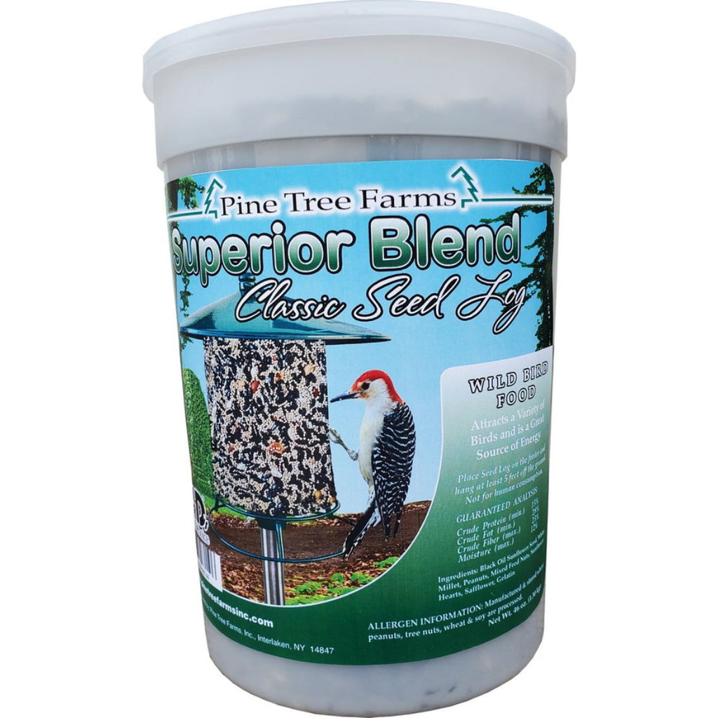 pinetree garden seeds free shipping Pine Tree Farms Classic Seed Log (SUPERIOR, 68 OZ)