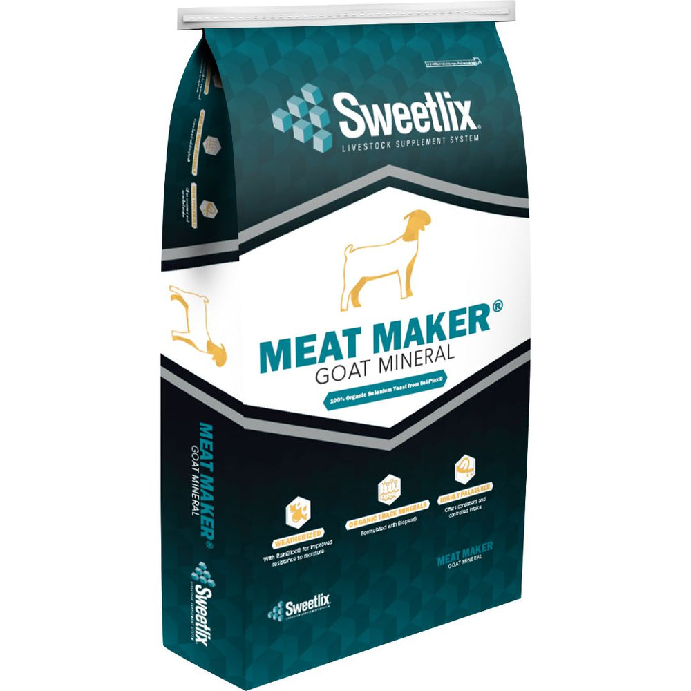 25 lb. Sweetlix Goat Meat Maker 16:8 Mineral