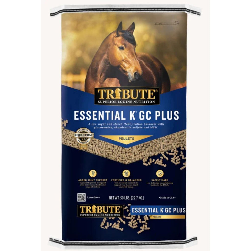 50 Lbs. Tribute Essential K G/C Plus Equine Feed