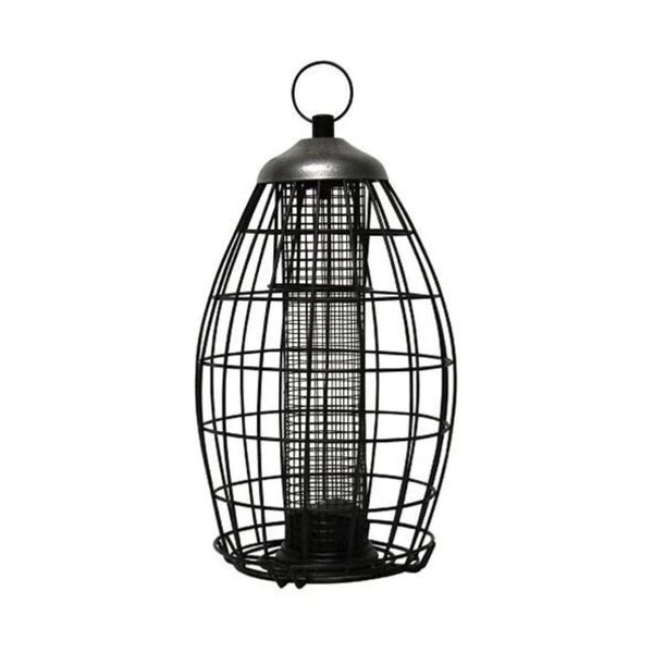 Squirrel-Proof Caged Tube Type Bird Feeder