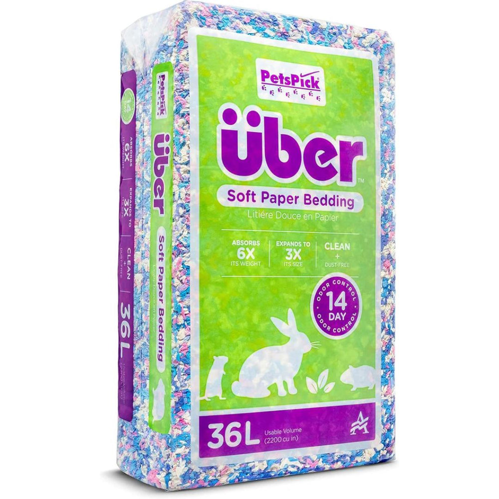 36L Pets Pick Uber Soft Paper Confetti Animal Bedding