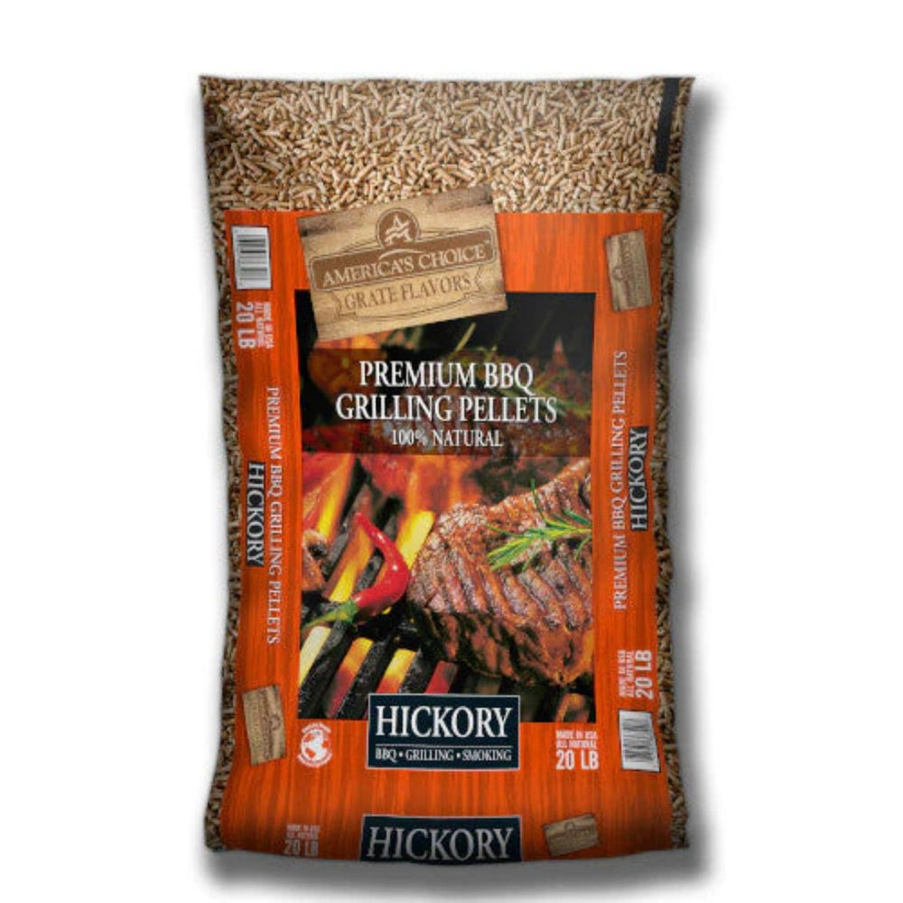 20Lb America's Choice Hickory Grilling Pellets