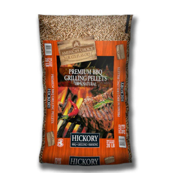 20Lb America's Choice Hickory Grilling Pellets