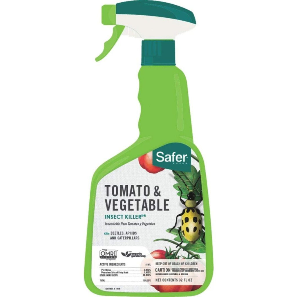 insect killer for vegetable garden 32oz Safer Brand Tomato Vegetable Insect Killer