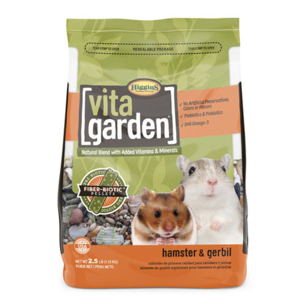 2.5Lb Higgins Vita Garden Hamster & Gerbil Food