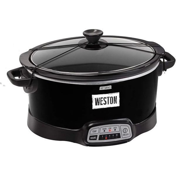 Weston 7Qt Programmable Slow Cooker - Locking Lid