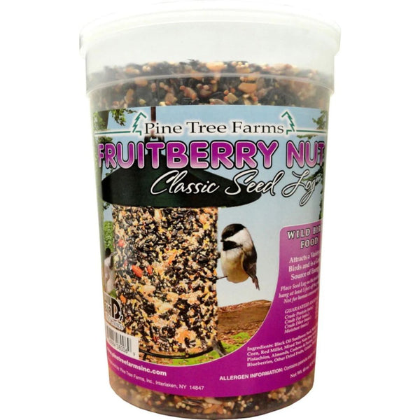 68oz Fruit Berry & Nut Classic Seed Log Premium Wild Bird Treat