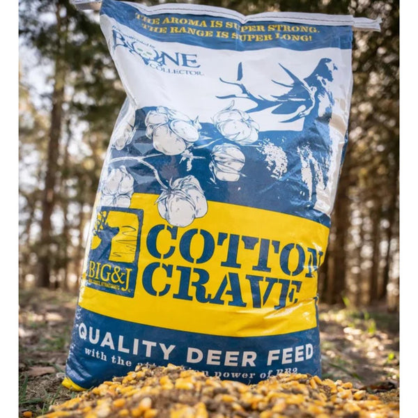 40lb Big & J Cotton Crave Blend Quality Deer Feed