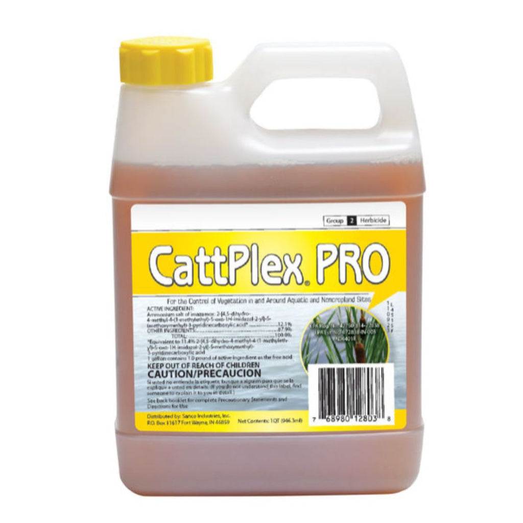imox herbicide for cattails 32oz CattPlex Pro Aquatic Grade Herbicide for Ponds