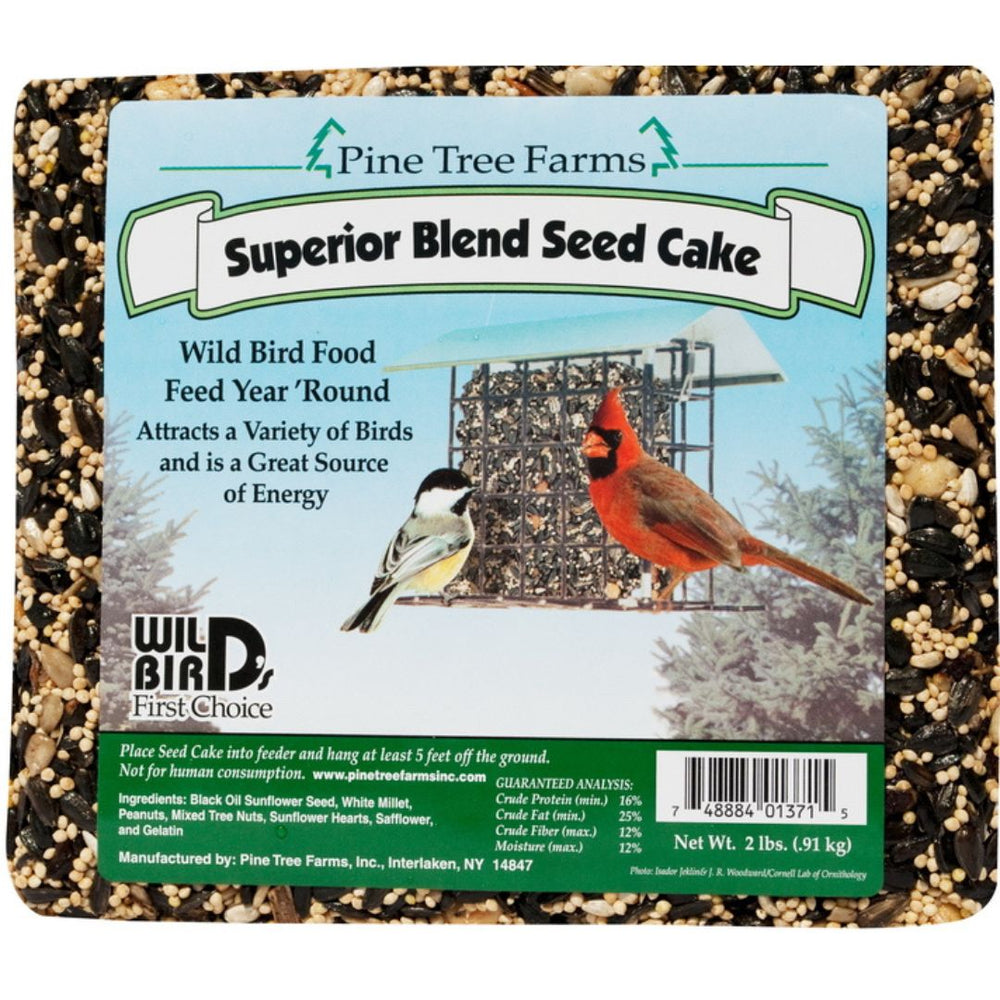 2 Lbs. Superior Blend Wild Bird Seed Cake