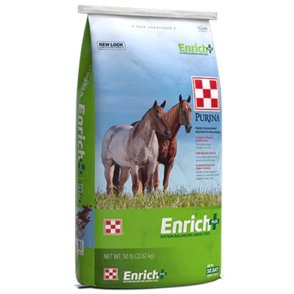 50 Lbs. Purina Enrich Plus Equine Nutritional Supplement