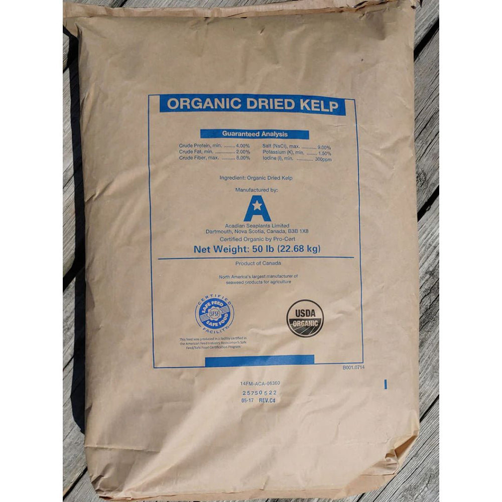 50 Lbs. Organic Dried Kelp Meal