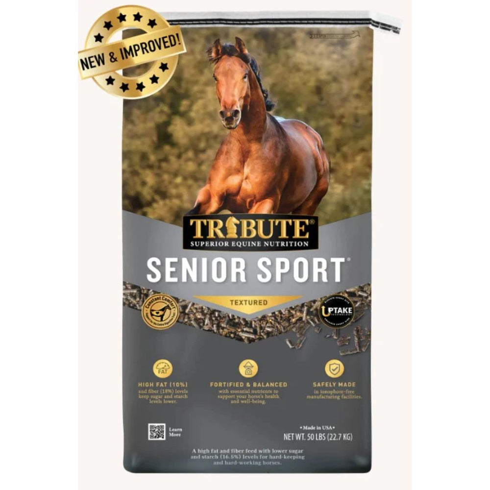 50 Lbs. Tribute Senior Sport Horse Feed