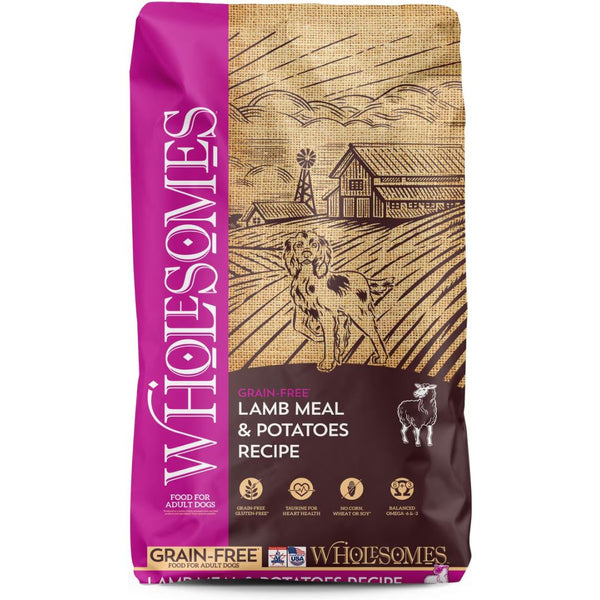 35Lb Wholesomes Lamb Meal and Potatoes Dog Food