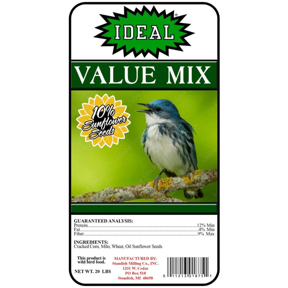 20 Lbs. IDEAL Value Mix Wild Bird Seed