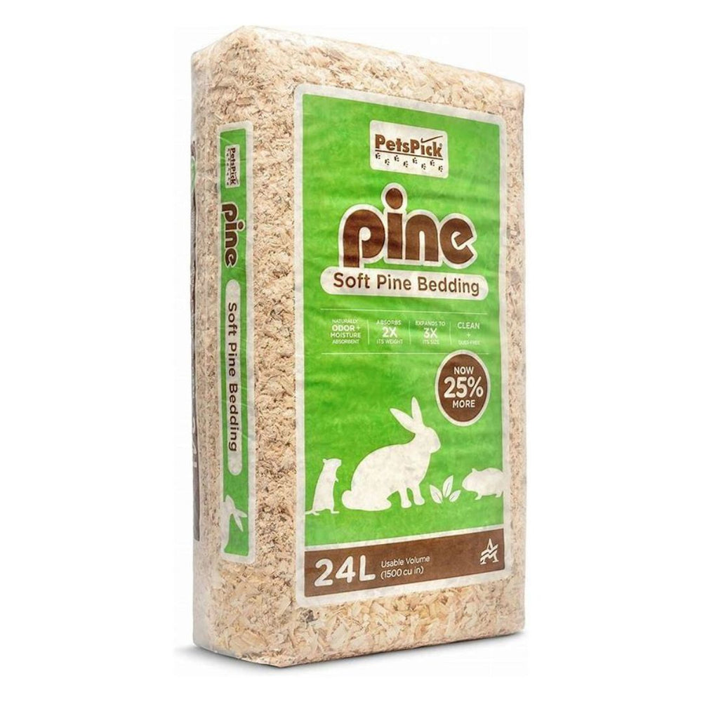 24L Pets Pick Pine Animal Bedding