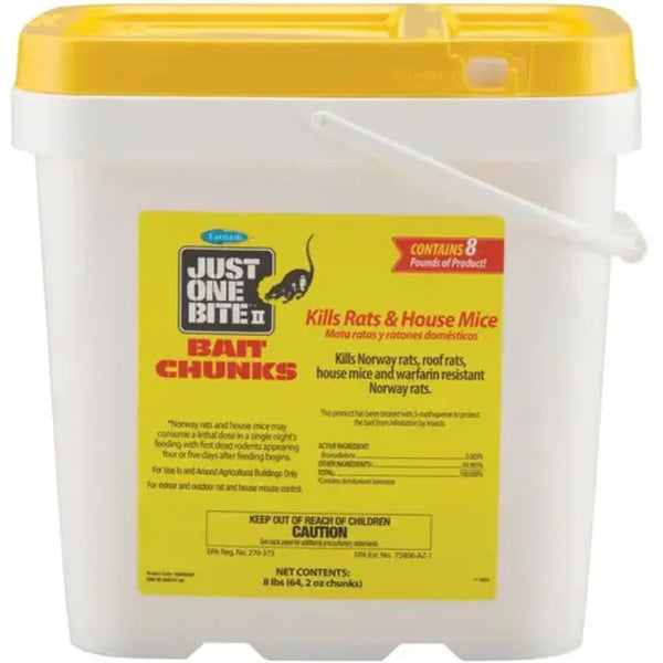 64 Count Just One Bite-Pail (Chunks) Rodent Control