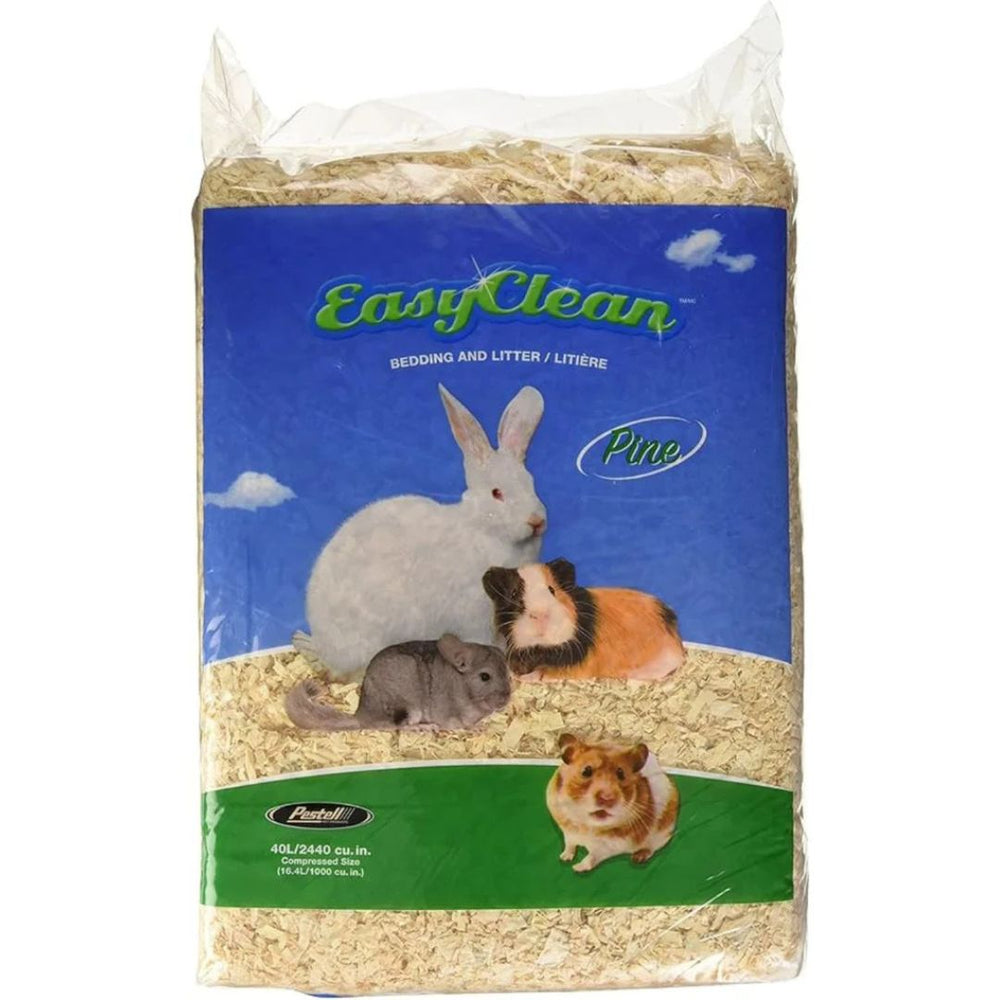 40 Liter Pestell Pine Bedding for Small Caged Animals and Birds - Natural and Absorbent Wood Shavings