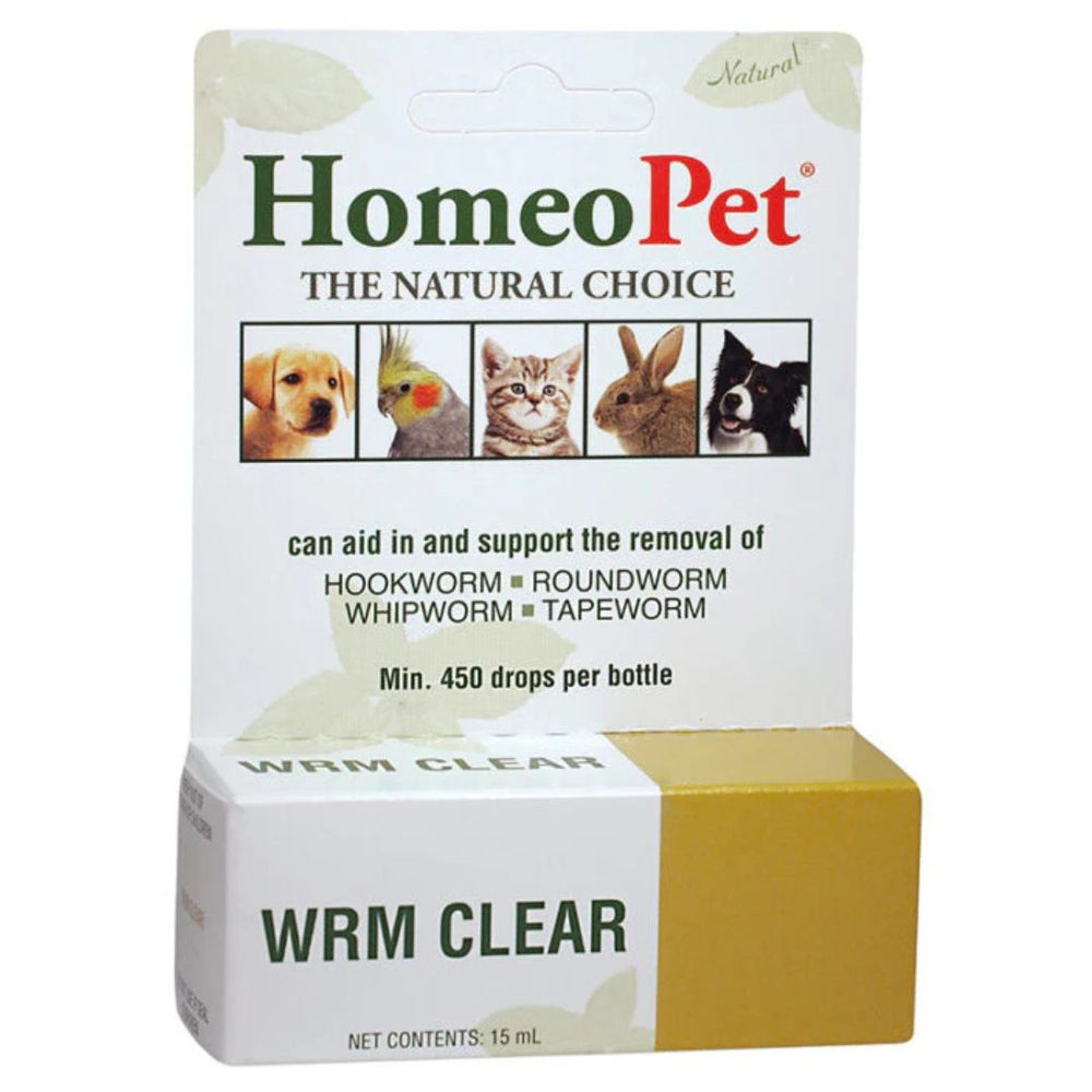 15mL Homeo Pet Worm Clear Medicine for All Pets