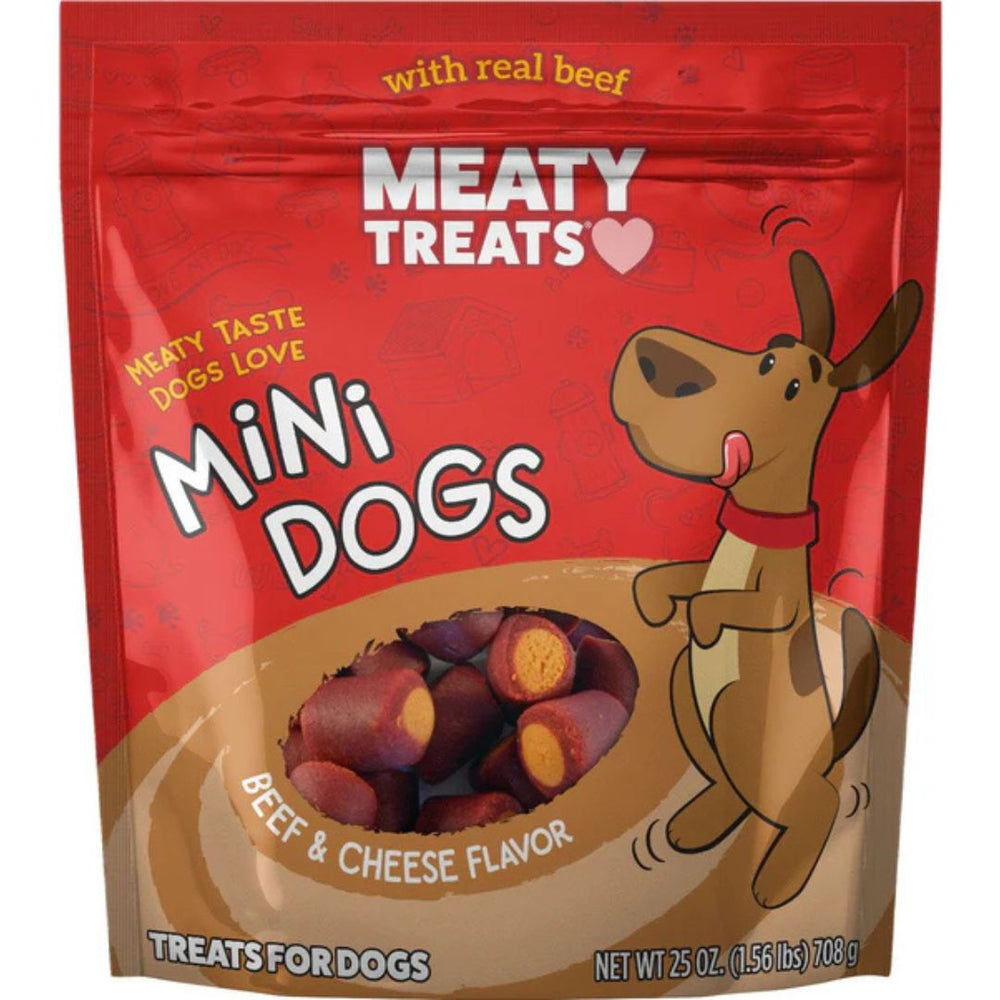 25oz Beef Flavor Wraps - Delicious and Nutritious Meaty Treats for Dogs
