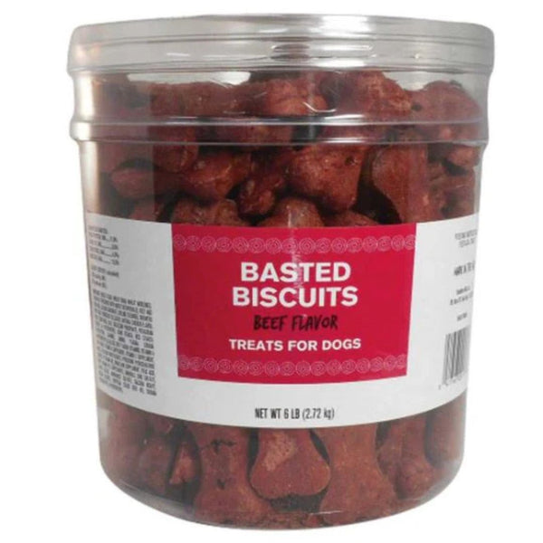 6 lbs Pet Life Basted Barrel - Irresistible and Nourishing Dog Treats for Lasting Happiness
