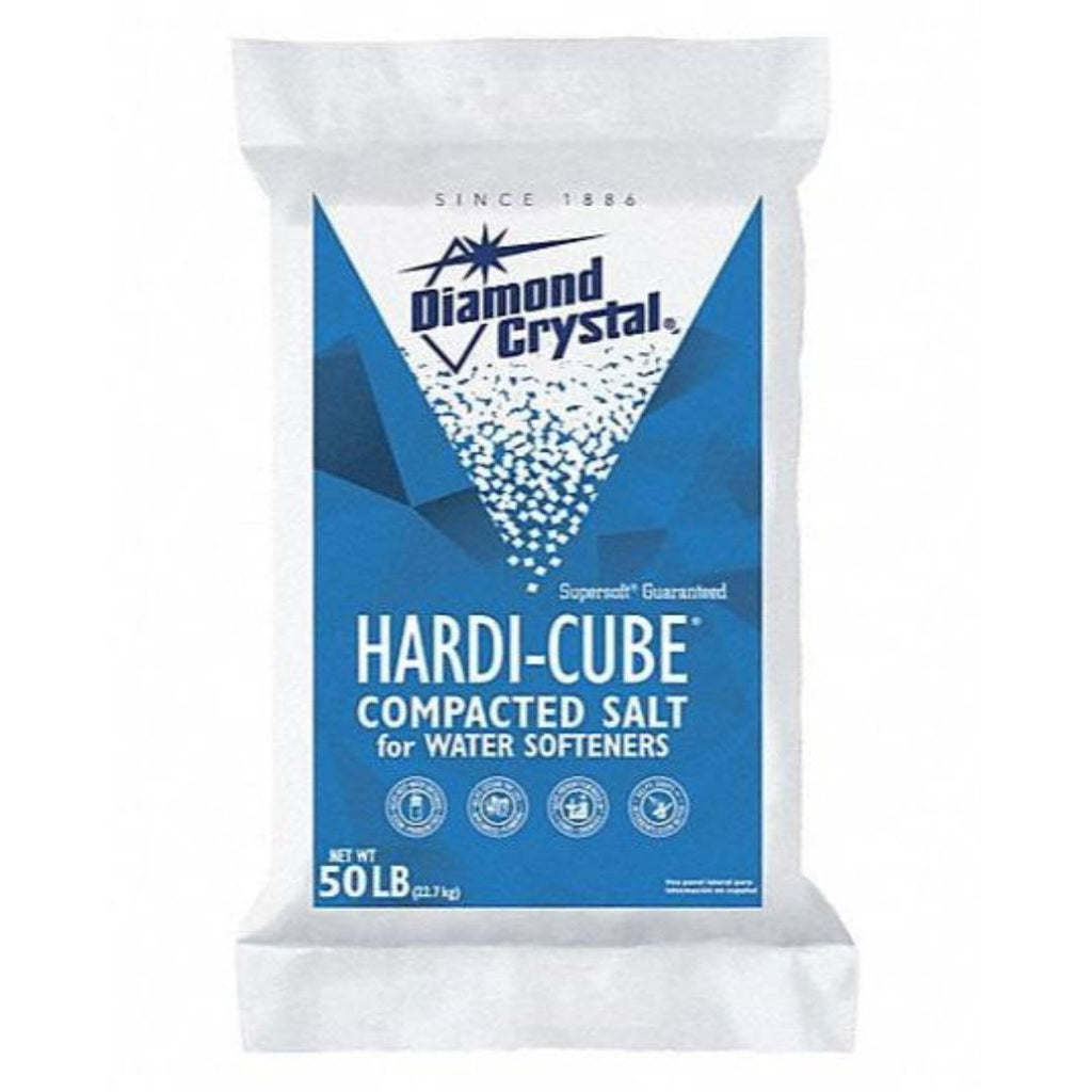 50 lb Diamond Crystal Hardi-Cube - Efficient Water Softener