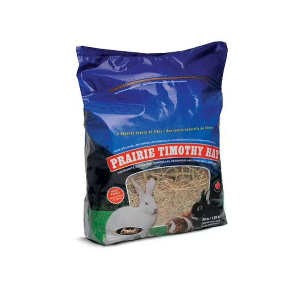 48 oz Pestell Prairie Timothy Hay - Premium Quality Natural Food for Small Herbivores