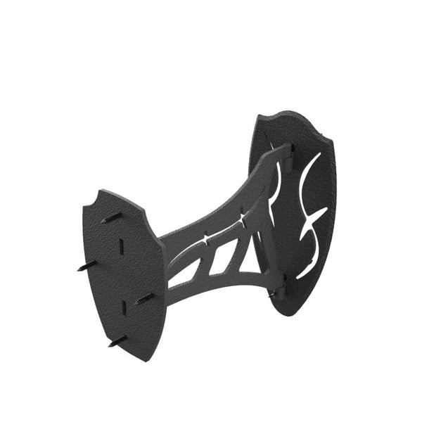 Skull Hooker Single Shoulder Mount - Black