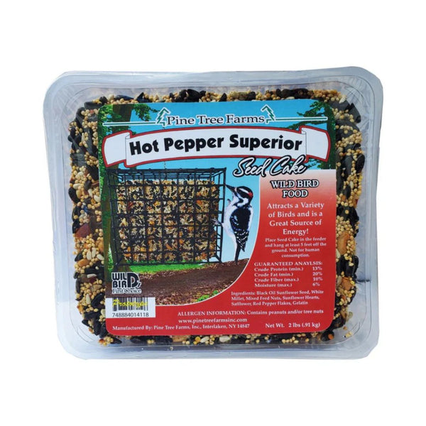 2 Lbs. Hot Pepper Superior Seed Cake