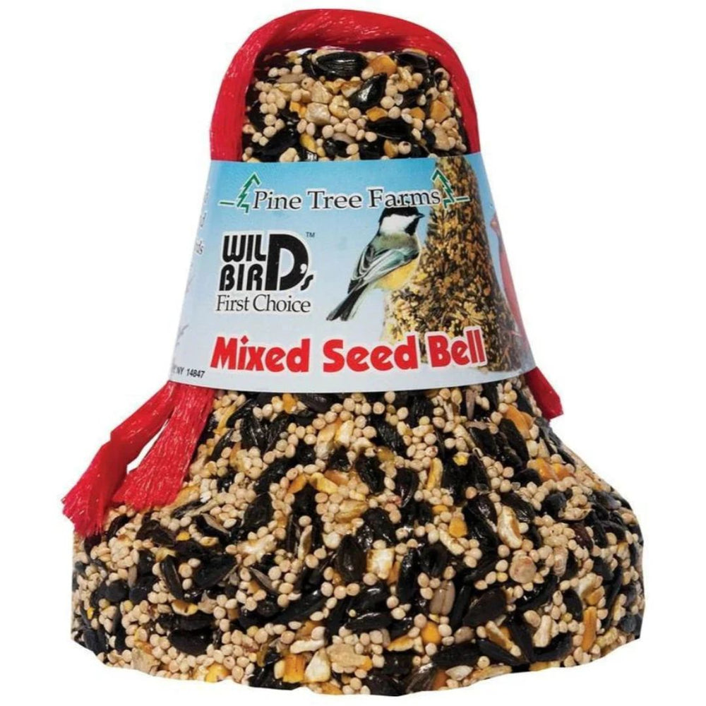16oz Pine Tree Farms Mixed Seed Bell with Net