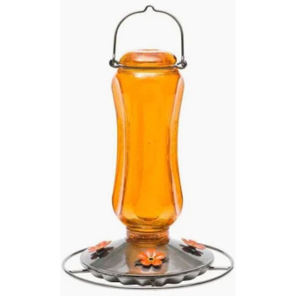 16oz perky Pet Carnival Glass Vintage Oriole Feeder