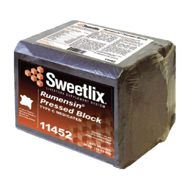 40 Lbs. Sweetlix Rumensin Cattle Block