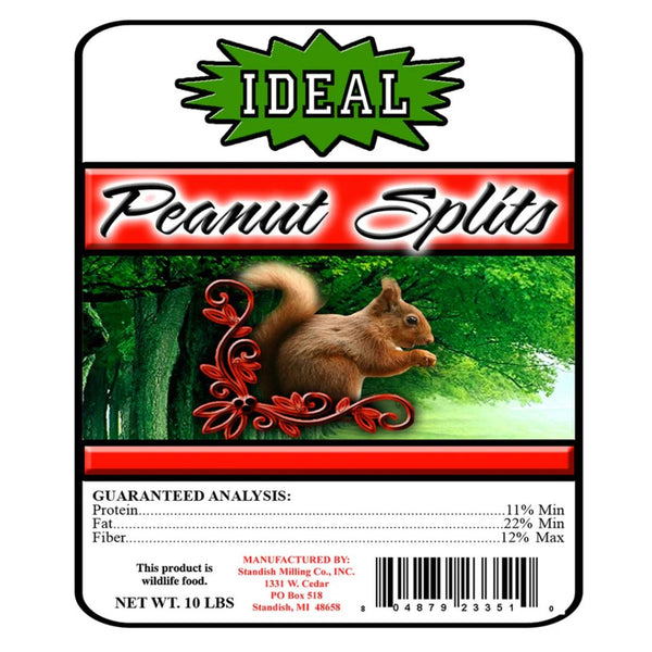 IDEAL Peanut Splits Wild Bird Seed & Squirrel Feed