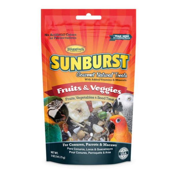 20 Lbs. Higgins Sunburst Large Fruit & Veggie Treats