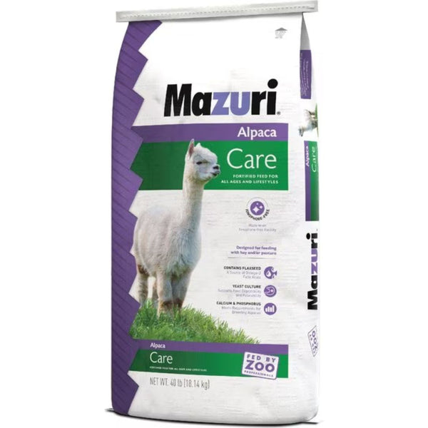 40lb Mazuri Alpaca Care Pellets