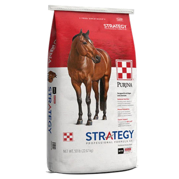 50 Lbs. Purina Strategy GX High-Quality Equine Feed