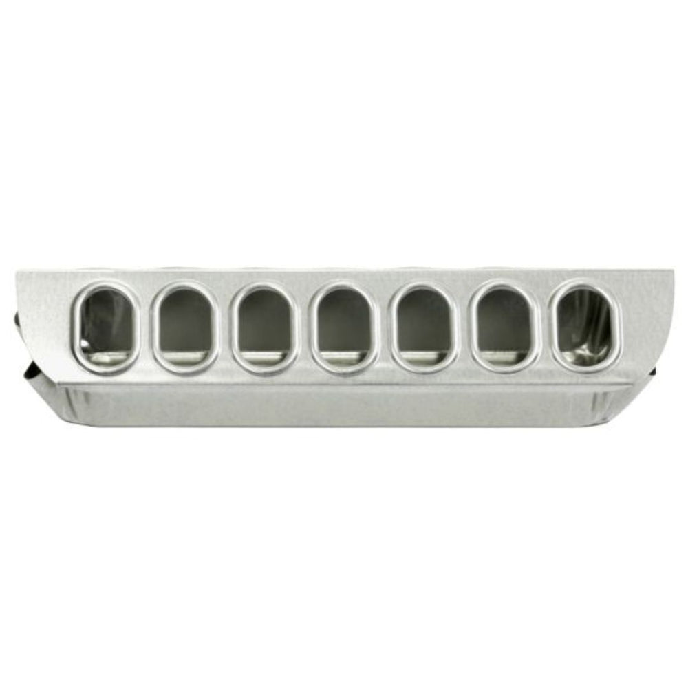 12" Metal Slide-Top Poultry Ground Feeders
