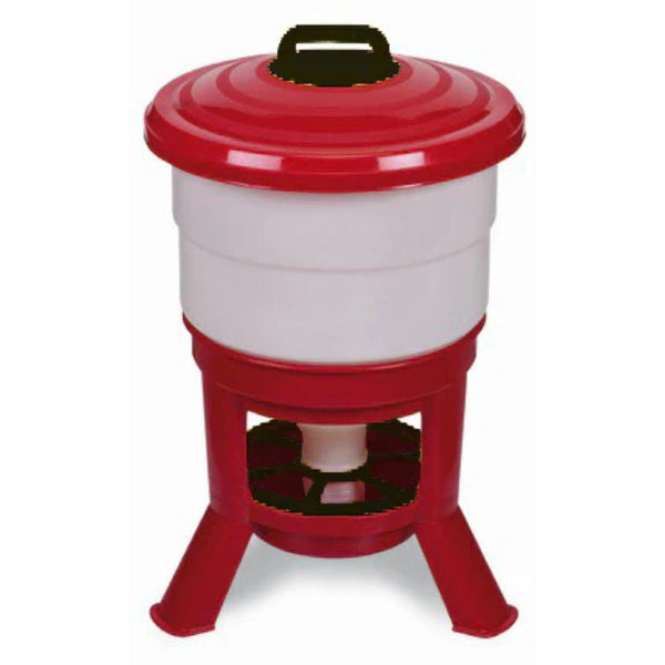 50 Lb. Capacity Deluxe Plastic Dome Poultry Feeder