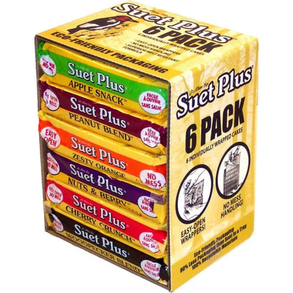 Wildlife Sciences Suet Plus Variety Pack - 6-Pack